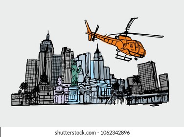 California Las Vegas graphic design vector art