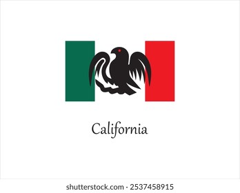Design do logotipo da Califórnia , vetor , California Map Black, gráficos de fundo para camisetas e outras produções impressas, design e ilustração de morros da califórnia .