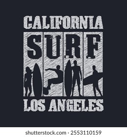 California Los angeles Illustration typography for t shirt, poster, sticker, or apparel merchandise