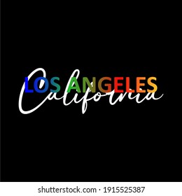 CALIFORNIA, LOS ANGELES, TYPOGRAPHY DESIGN, T SHIRT GRAPHICS, APPAREL.