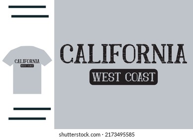 California lover t shirt design 