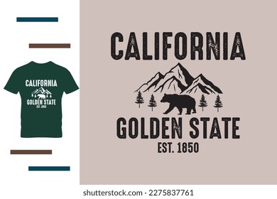 California lover t shirt design