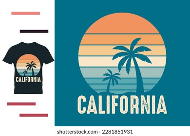 California lover t shirt design