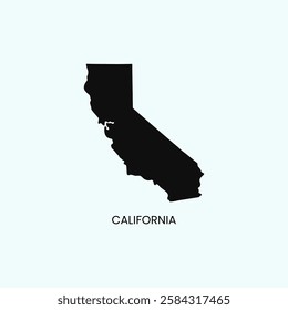 California Map Outline Stock Illustrations.