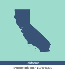 California map vector