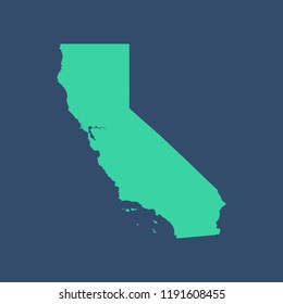 California map vector
