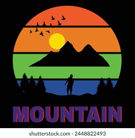 California nature apparel t-shirt design