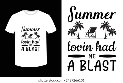 California Ocean side stylish t-shirt Summer beach and sunset Vector for and other uses