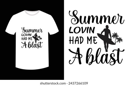 California Ocean side stylish t-shirt Summer beach and sunset Vector for and other uses