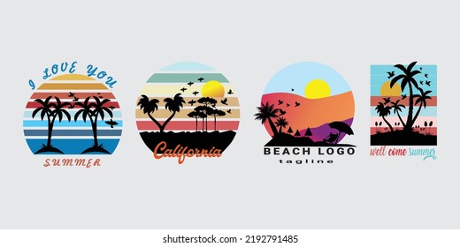 California The Original American Surfing Com. T-shirt Design, Summer paradise, Surf Paradise,, Sea Beach, Summer,  T-shirt Design, Vector Illustration, Sea Beach T-shirt