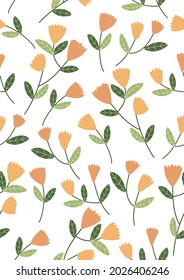 California poppy background.Eps 10 vector.