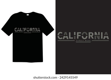 California premium vector and typography lettering quotes. T-shirt design. Inspirational and motivational words Ready to print. Stylish t-shirt and apparel trendy design print, vector illustration.	