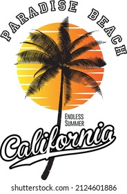 California printed design. Printed illustrations.