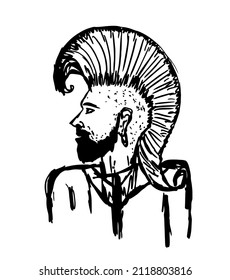 California  Punk soul graphic design vector art