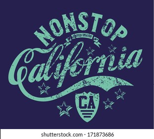 california retro route 66 vector art