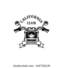 California riders club logo vector