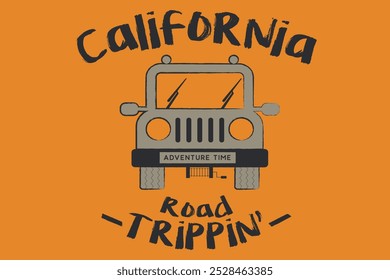 California Road Trippin beautiful design