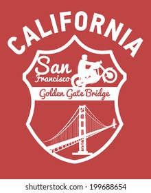 california san francisco vector art