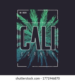 California San Francisco vector t-shirt design, poster, print.