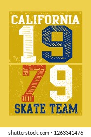 california skateboard varsity urban design distressed kids clothes
