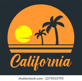 California state with beautiful view 