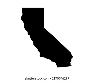 California State Map Us State Map Stock Vector (Royalty Free ...