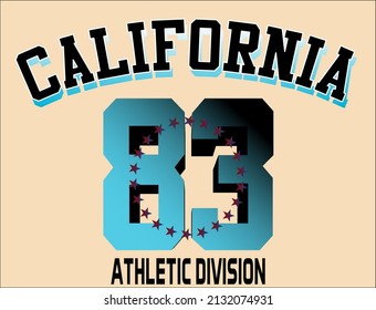  california state slogan print for tee - t shirt and sweatshirt - hoodie