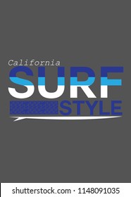 california surf style waves table apparel