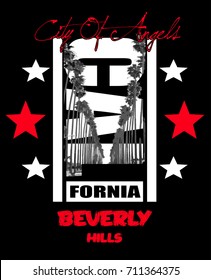 California Tee Graphic Design