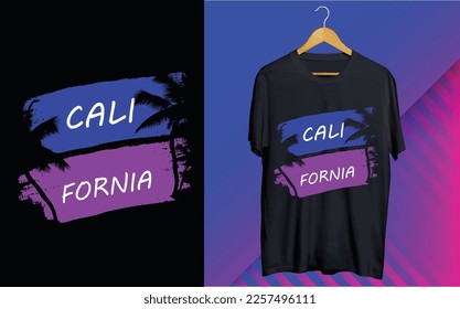 California t-shirt design
California Vector