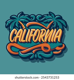 California typography blends vintage surf culture with modern sophistication, combining bold, clean lines with playful, retro-inspired lettering. It's vibrant, casual, and effortlessly cool.