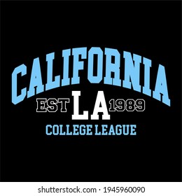 California typography  Grunge background vector illustration  sign  t shirt graphics  print.