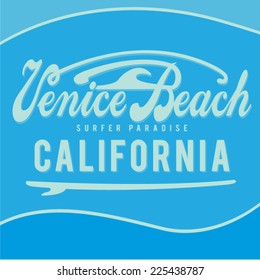 California typography, t-shirt graphics, vectors