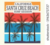California typography for t-shirt print 