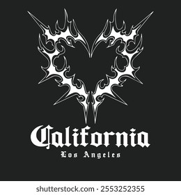 California varsity urban street slogan print. Slogan typography print design. Vector t-shirt and sweatshirt graphic or other uses