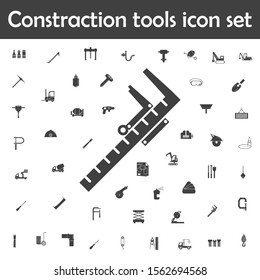 Caliper icon. Constraction tools icons universal set for web and mobile