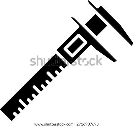 Caliper Icon: Precise Measurement Tool Symbol