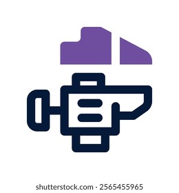 caliper icon. vector dual tone icon for your website, mobile, presentation, and logo design.