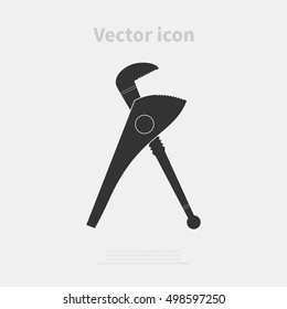 Caliper icon. Vector illustration.