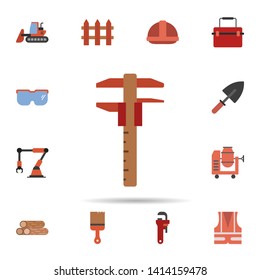 caliper, measurement, tool icon. Universal set of construction for website design and development, app development