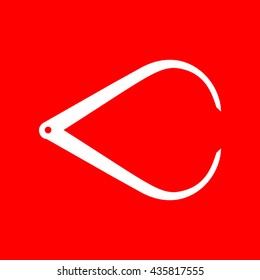 Caliper sign illustration
