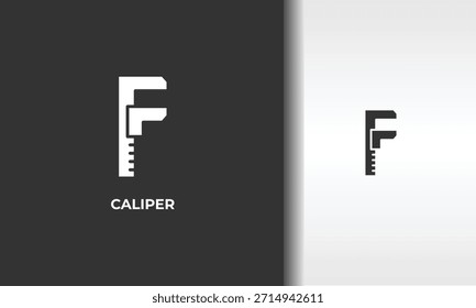 Ilustración De Símbolo Aislado De Vector, Icono O Logotipo De Calibre
