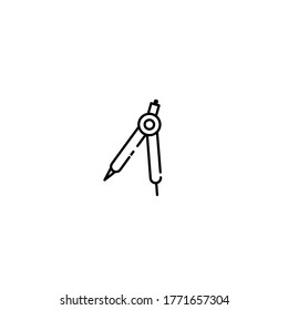 Icono de pinzas. Icono de ilustración vectorial de pinzas