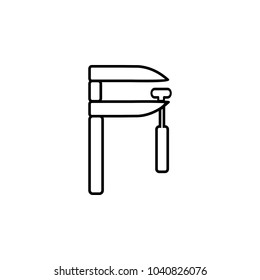 Calipers icon.Element of popular ?onstruction tools icon. Premium quality graphic design. Signs, symbols collection icon for websites, web design, on white background