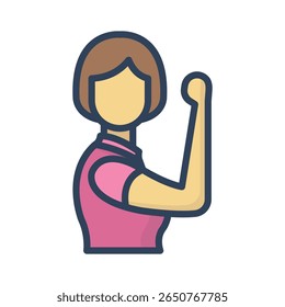 Calisthenics Vector Pictogram dat gemakkelijk kan wijzigen of bewerken

