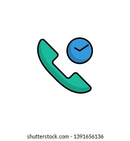 call 24 houricon vector illustration