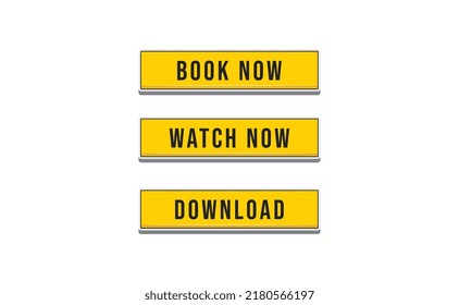 Call to action buttons collection. Download, read more, buy now signs.