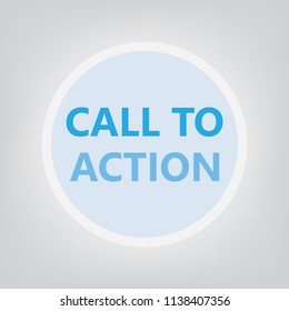 Call To Action concept- vector illustration