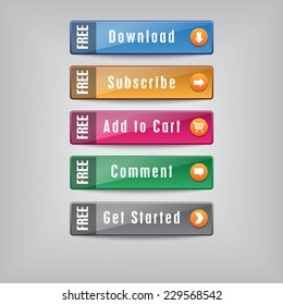 Call to Action Free, high quality vector EPS10