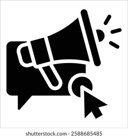 Call To Action Icon Element For Design
